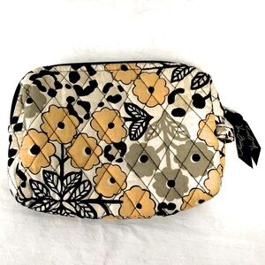 Vera Bradley Quilted Floral & Animal Print Cosmetic Bag